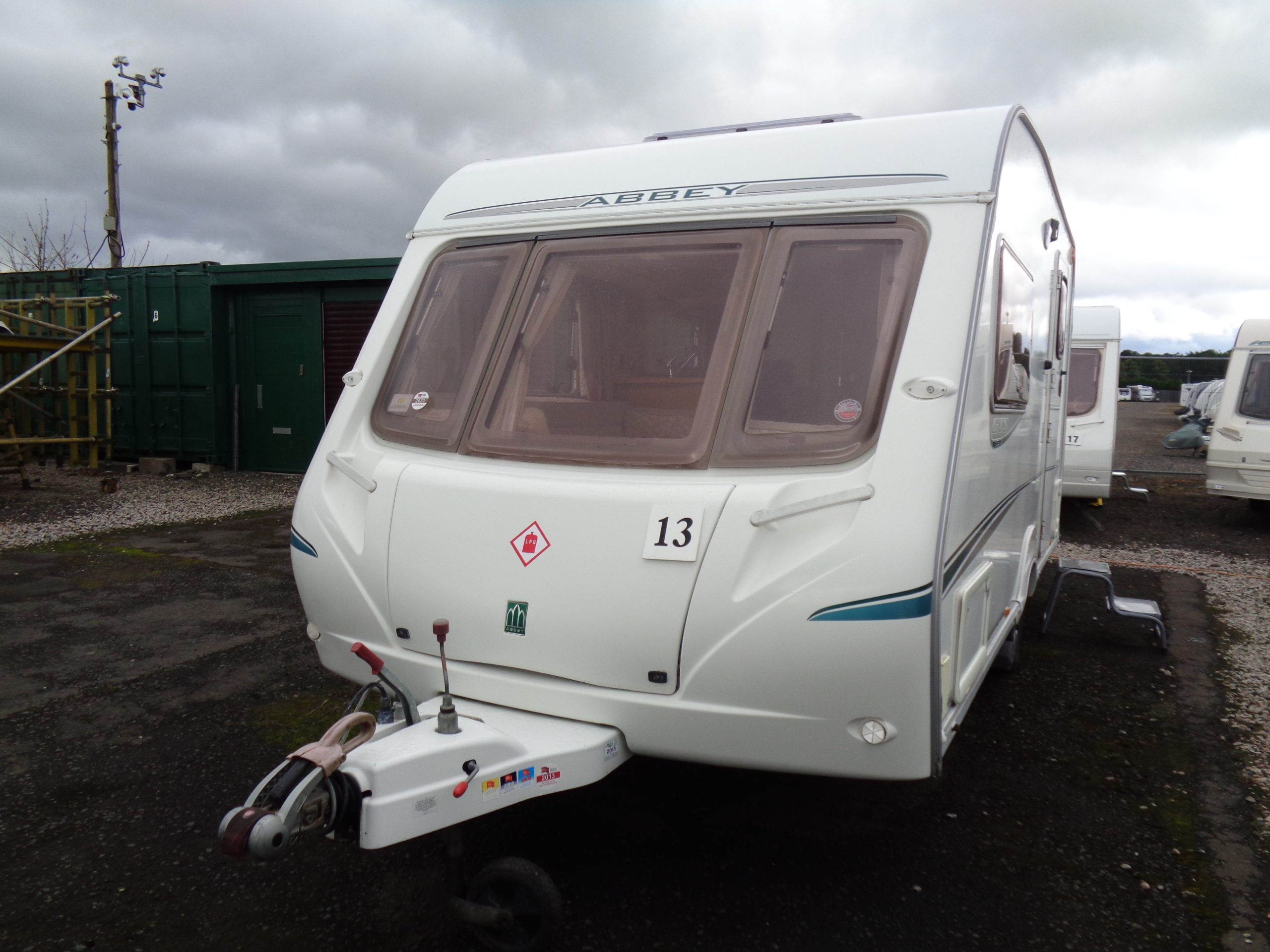 Caravan No. 13 – 2006 Abbey Vogue GTS 215, 2 berth £6,900